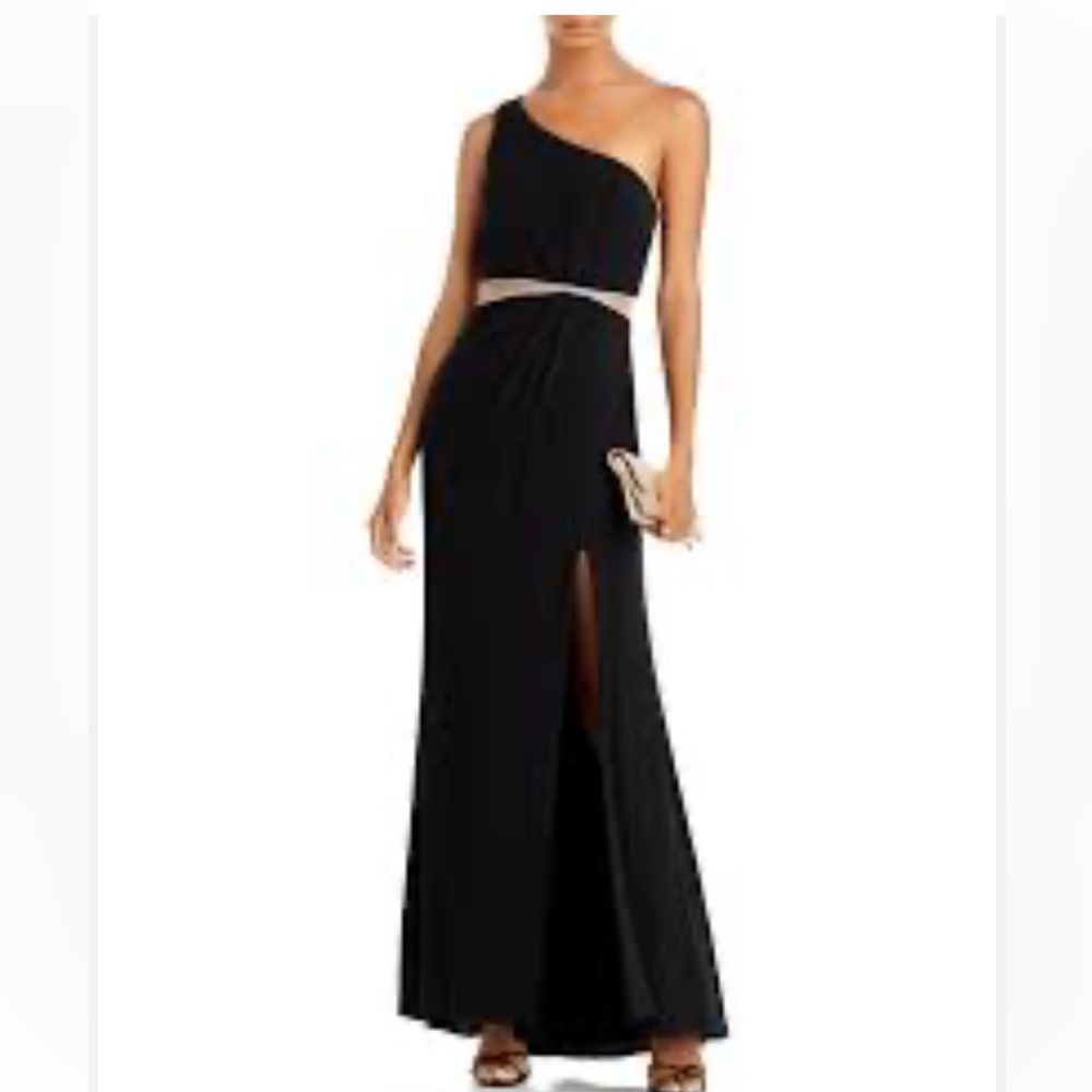 AQUA formal evening dress, black  size 12